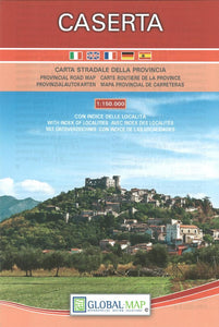 Caserta Province, Italy by Global Map