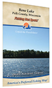 Bone Lake (Polk Co) Fishing Map by Fishing Hot Spots