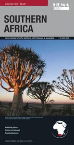 Africa, Southern: South Africa, Botswana, Namibia by Hema Maps