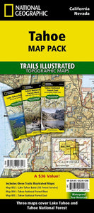 Tahoe Map Pack by National Geographic