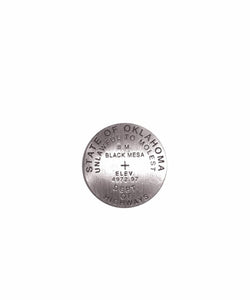Black Mesa, Oklahoma Lapel Pin by Geo-Situ