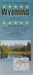 Wyoming by Five Star Maps, Inc.