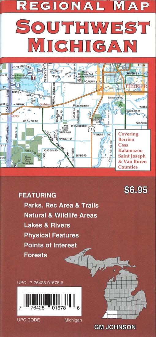 Cover of Southwest Michigan Back Roads by GM Johnson