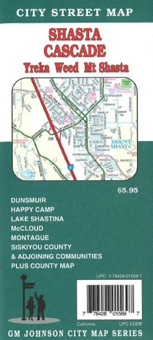 Cover of Shasta Cascade, Yreka, Weed and Shasta City, California by GM Johnson