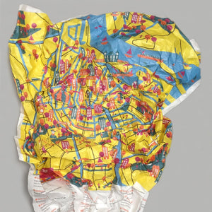 Amsterdam, Netherlands Junior Crumpled City Map by Palomar S.r.l.