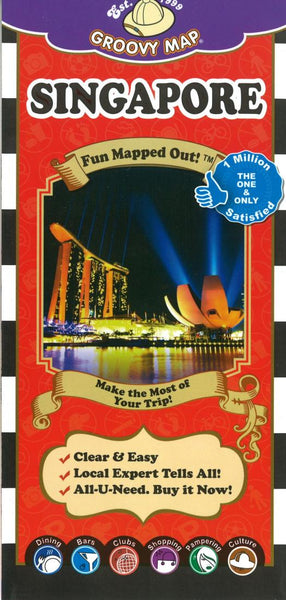 Cover of Singapore, Map 'n' Guide 7ed by Groovy Map Co.