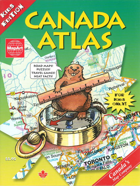 Cover of Canada Atlas (Kids Edition) 