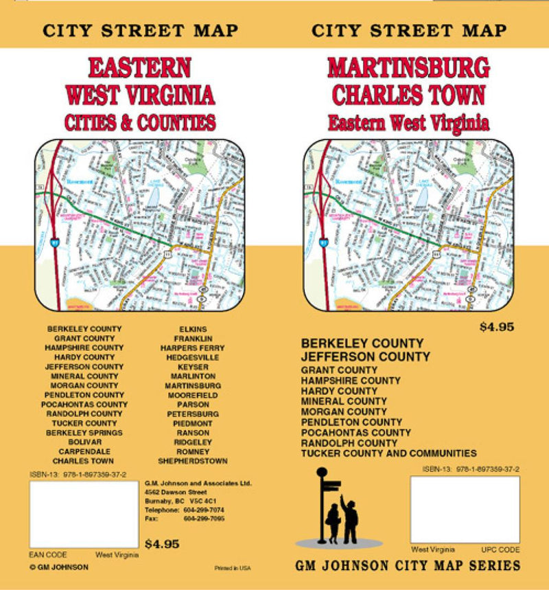 Cover of Martinsburg, Charles Town and Eastern West Virginia by GM Johnson