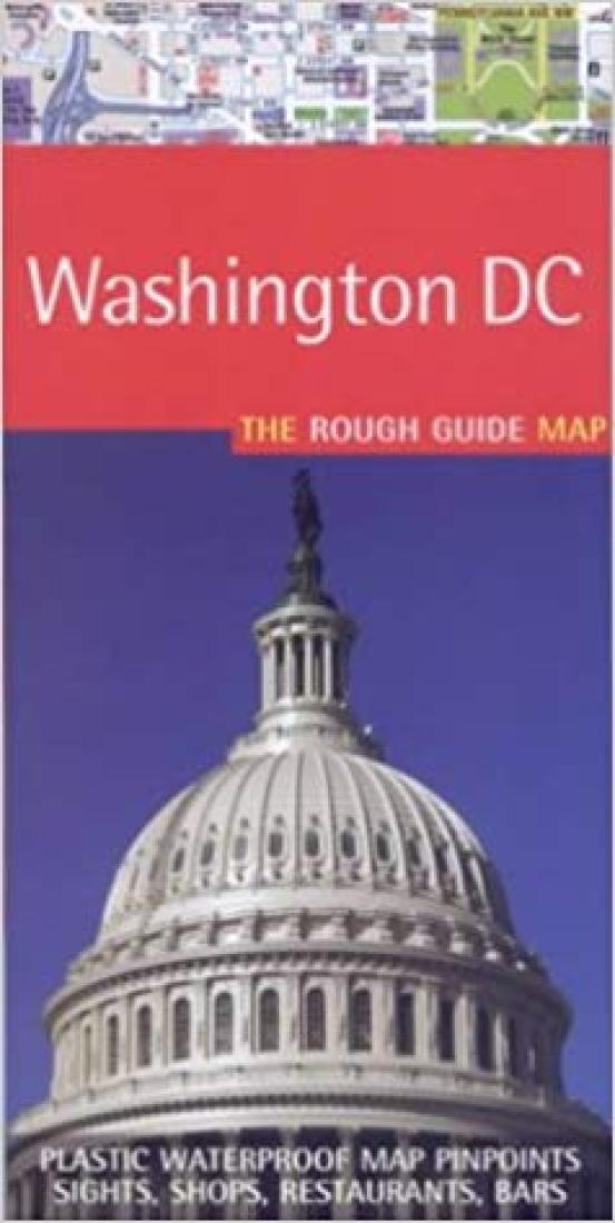 Cover of Washington D.C.: The Rough Guide Map by Rough Guide Maps