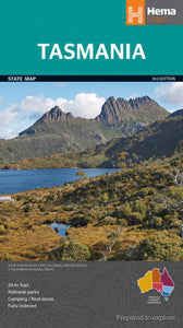 Tasmania, Australia, State Map by Hema Maps