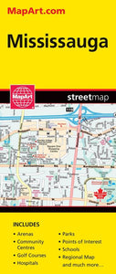 Burlington and Area Road Map by Canadian Cartographics Corporation