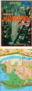 Manhattan, New York, Quick Access Map by Global Graphics