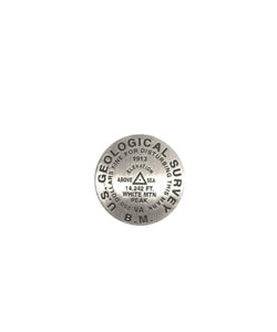 White Mountain, California Lapel Pin by Geo-Situ