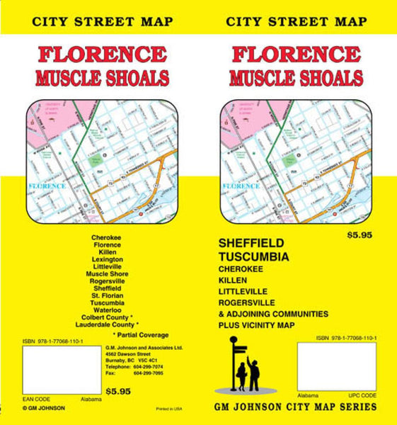 Cover of Florence and Muscle Shoals, Alabama by GM Johnson