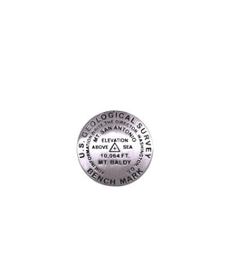Mt. Baldy, California Lapel Pin by Geo-Situ