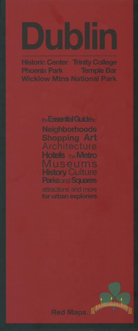 Cover of Dublin Red Map by Red Maps