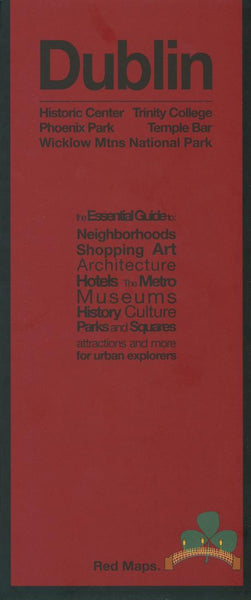 Cover of Dublin Red Map by Red Maps