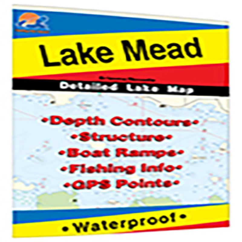 Cover of Lake Mead Fishing Map by Fishing Hot Spots