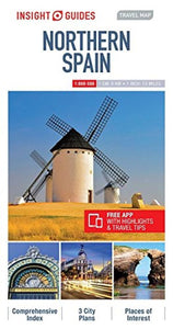 Northern Spain : Insight Guides Travel Map by Insight Guides