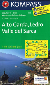 Valle di Non Nonstal Hiking Map By Kompass