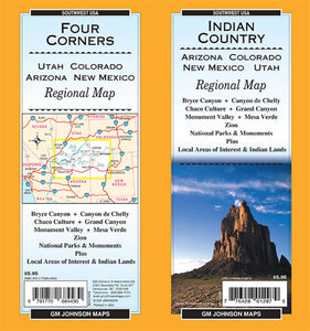 Indian Country-Arizona, Colorado, New Mexico and Utah by GM Johnson