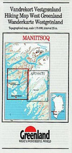 Maniitsoq Hiking Map by Greenland Tourism