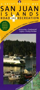 San Juan Islands, Road and Recreation by Great Pacific Recreation & Travel Maps
