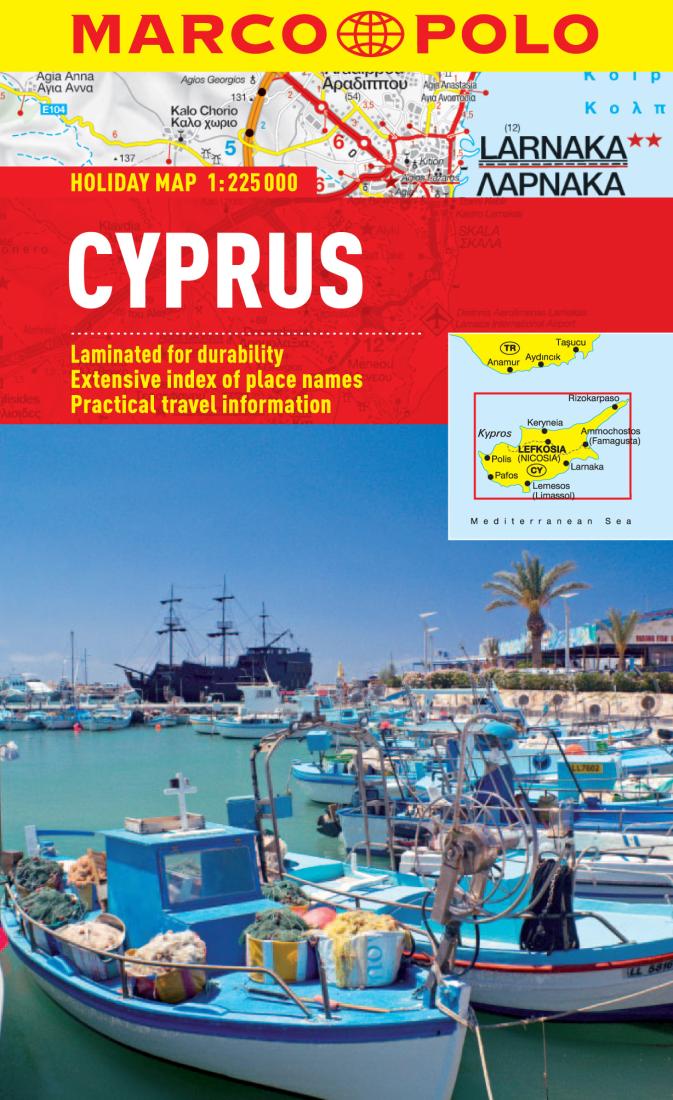 Cover of Cyprus by Marco Polo Travel Publishing Ltd