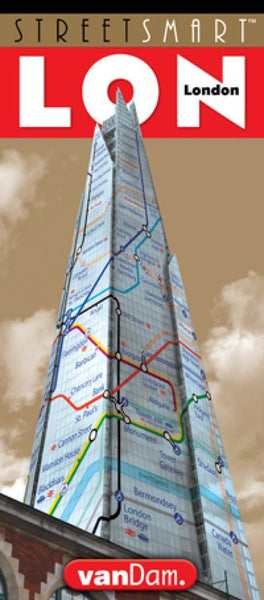 Cover of London, England StreetSmart Map 