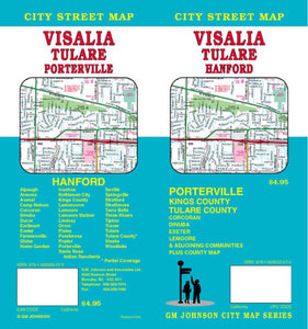 Visalia, Tulare and Hanford, California by GM Johnson