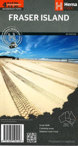 Fraser Island, Australia, 9th edition by Hema Maps