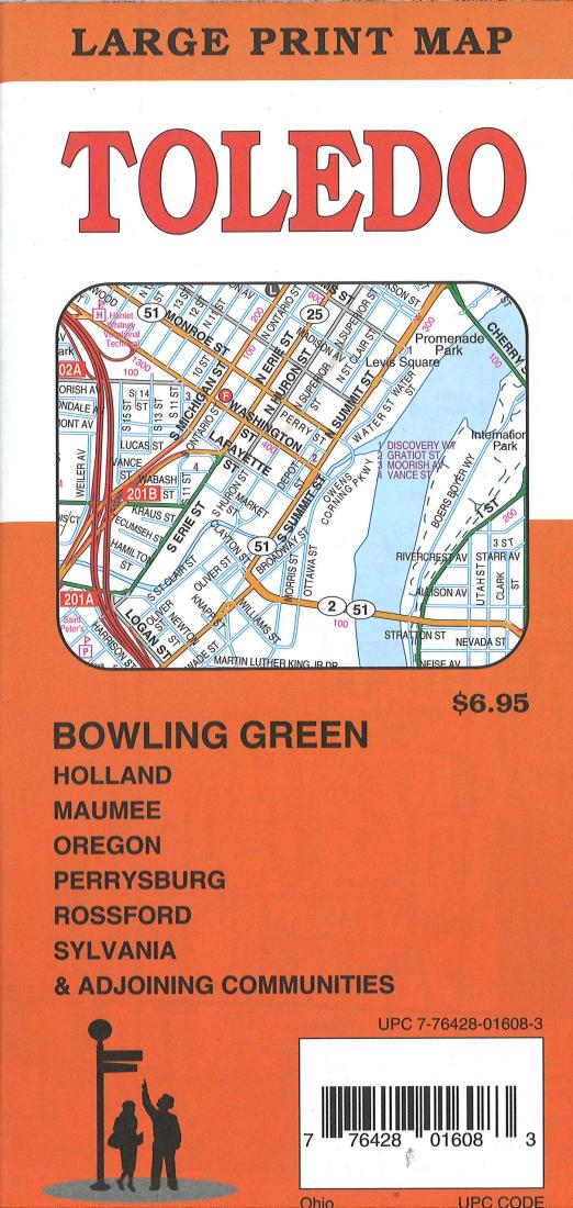 Cover of Toledo and Bowling Green, Ohio, large print by GM Johnson