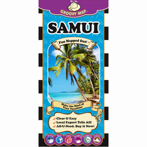 Ko Samui, Thailand, Map 'n' Guide by Groovy Map Co.