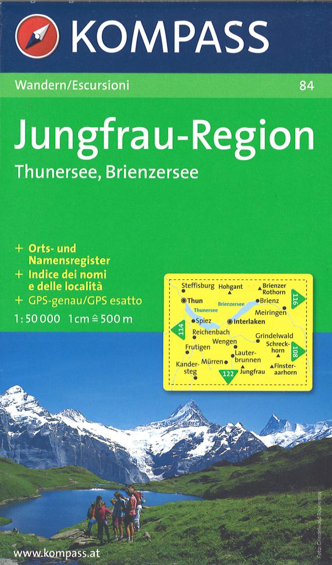 Cover of St. Johann Salzburger Land Hiking Map By Kompass
