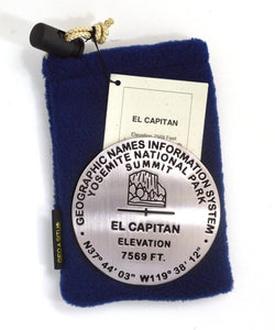 El Capitan, Yosemite National Park, California Paperweight by Geo-Situ