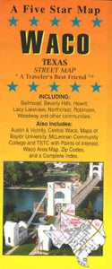 Waco, Texas by Five Star Maps, Inc.