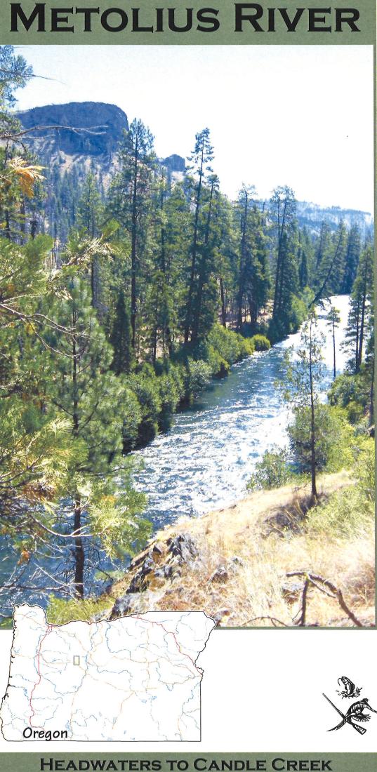 Cover of Metolius River Headwaters to Candle Creek by Wilderness Adventures Press