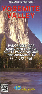 Yosemite Valley, California, Panoramic Map by Global Graphics
