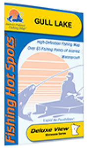 Gull Lake (Crow Wing/Cass Co. Fishing Map, MN) Fishing Map by Fishing Hot Spots
