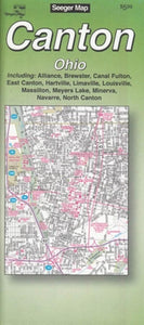 Canton, Ohio by The Seeger Map Company Inc.