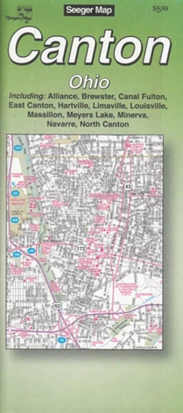Cover of Canton, Ohio by The Seeger Map Company Inc.