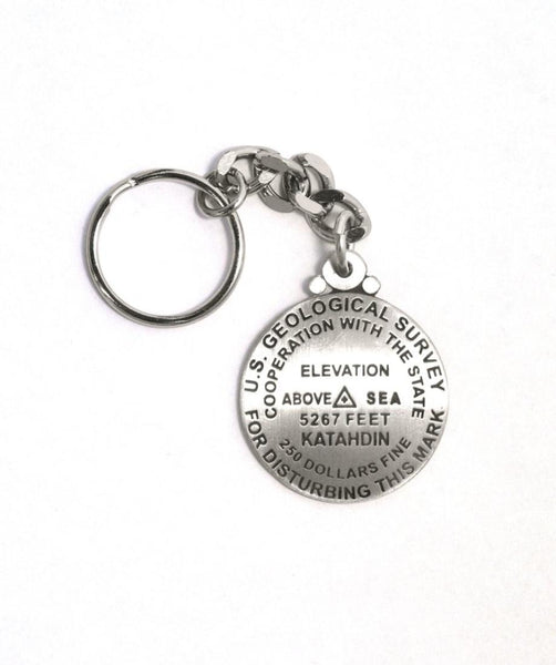 Cover of Mt. Katahdin Baxter State Park Maine keychain 