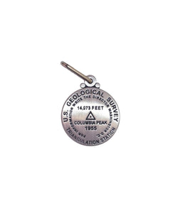 Columbia Peak, Colorado Zipper Pull by Geo-Situ