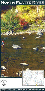 North Platte River: North Gate Canyon to Bennett Peak by Wilderness Adventures Press