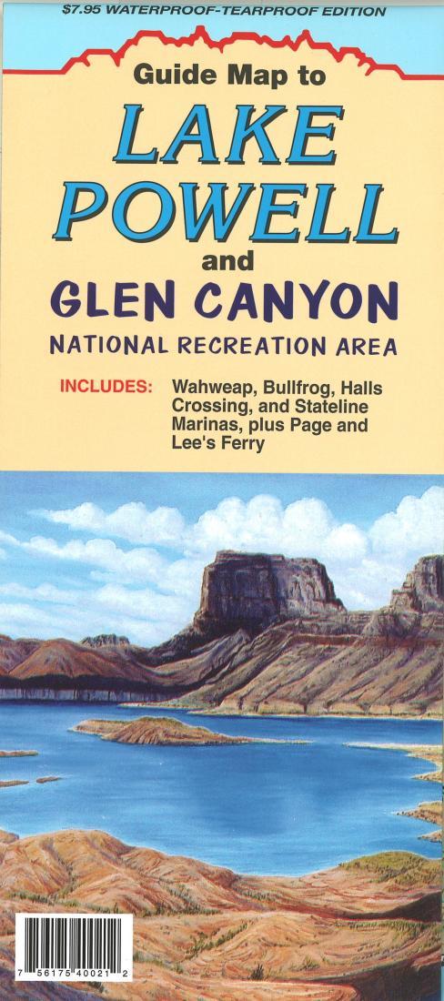 Cover of Lake Powell and Glen Canyon, Utah Recreation Map by North Star Mapping