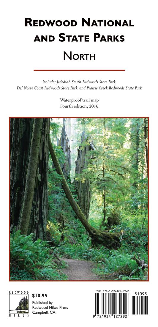 Cover of Redwood National and State Parks, Northern by Redwood Hikes Press