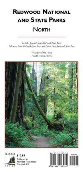 Cover of Redwood National and State Parks, Northern by Redwood Hikes Press