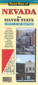 Road Map of Nevada: the Silver State by North Star Mapping