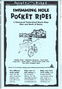 Boston, West/North, Swimming Holes, Lam Biking Map Cards by Rubel BikeMaps