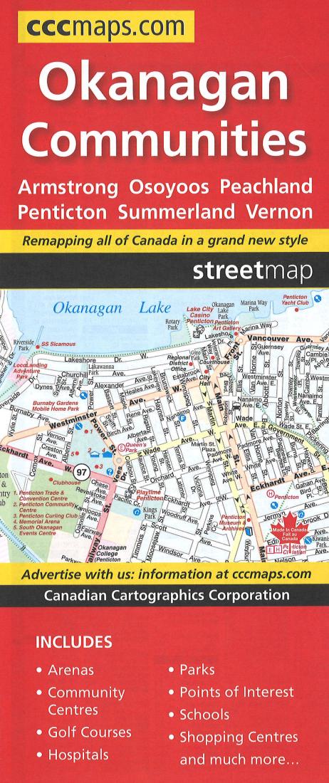 Cover of Okanagan Communities Road Map 
